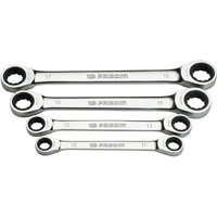 Facom 64.J4 4 piece 10 - 19mm Ratchet Ring Spanner Set