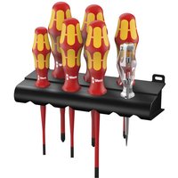 Wera 160I 7 Piece Kraftform Plus VDE Insulated Slimline Screwdriver Set