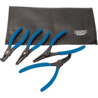 Draper Expert 4 Piece Internal and External Circlip Pliers Set