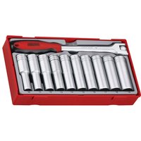 Teng TT1211 1/2" Bi-Hex Socket Set