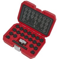 Sealey Sealey SX220 22 piece Locking Wheel Nut Key Set 22pc - VAG