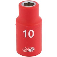 Draper H6VDE-MM/B 1/2'' DRive Fully Insulated VDE Sockets - Various Sizes