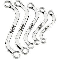 Clarke CHT809 5 piece 10 - 19mm S-Type Ring Spanner Set