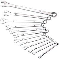 Clarke CHT814 12 Piece 6 - 22mm Extra-Long Combination Spanner Set