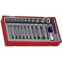Teng Tools Teng TTHEX23 23 Piece Hex Bit Socket Set