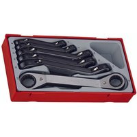 Teng TTRORS 6 Piece 6 - 22mm Ratcheting Ring Spanner Set