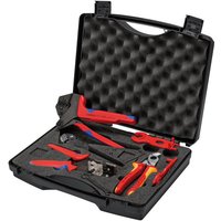 Knipex 97 91 04 V01 Photovoltaics Tool Kit for solar cable connectors MC4 (Multi-Contact)