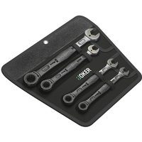 Wera 4 Piece Joker 6000 Ratchet Combination Spanner Set Imperial