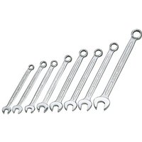 Elora Elora 205 S8M 8 Piece 8 - 17mm Long Combination Spanner Set