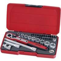 Teng T3834 T3834 Socket & Bit Set Of 34 Metric 3/8In Drive
