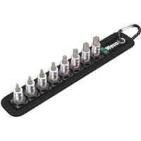 Wera Wera 8740 A HF Zyklop 8 Piece 1/4'' Drive Hex Bit Socket Set