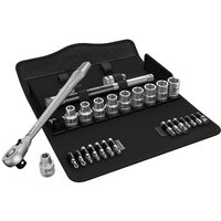 Wera 8100 SC11 Zyklop 28 Piece 1/2" Drive Socket Set