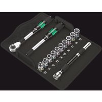 Wera 8006 SC1 Zyklop Hybrid 13 Piece 1/2" Drive Socket Set