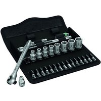Machine Mart Xtra Wera Zyklop 8100 Sa10 Slim Ratchet Set, 1/4