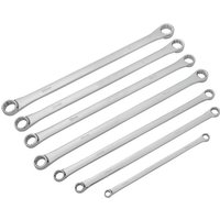 BlueSpot 7 Piece Extra Long Ring Spanner Set