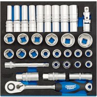 Draper IT-EVA47 1/2'' Drive 33 Piece Socket Set