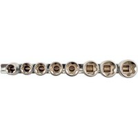Laser 5656 1/2" Dive 8 piece Torx Plus® Socket Set with Rail