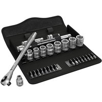 Wera Wera 8100 SB 7 29 Piece Zyklop Metal Ratchet Set With 3/8” Drive