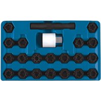 Laser 6232 22 Piece Wheel Nut Key Set - Audi