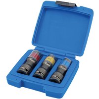 Laser 8593 Alloy Wheel Torsion Socket Set 3pc