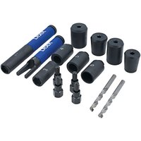 Laser Laser 8912 Locking Wheel Nut Removal Kit - Lug Driller