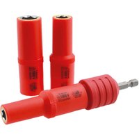 Laser Laser 9151 Non-Conductive Insulated Quick Chuck Adaptor with Magnetic Sockets 4pc