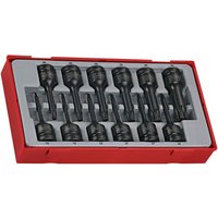 Teng TT9212TX 12 Piece 1/2" Drive Impact Torx Bit Set