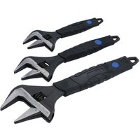 Laser Laser 8676 Wide Mouth Adjustable Wrench Set 3pc