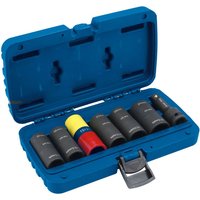 Laser 8698 Double Ended Wheel Nut Socket Set 7pc
