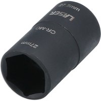 Laser 8227 Double Ended Damaged Wheel Nut Socket 27 x 27.5mm
