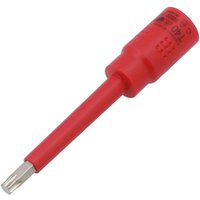 Laser 8922 3/8"D Insulated Extra Long Star Bit Socket T40