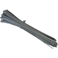 Machine Mart 50 Pack Silver Cable Tie Set 250mm