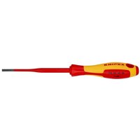 Knipex 98 20 35 SL VDE Insulated Slotted Screwdriver 3.5 x 100mm - Slim