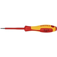 Knipex 98 13 20 VDE Insulated Hexagon Screwdriver, 2.0 x 75mm