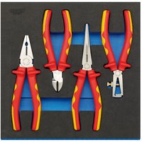 Draper Draper IT-EVA4 4 Piece VDE Approved Fully Insulated Plier Set