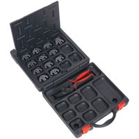 Sealey Sealey AK3858COMBO Ratchet Crimping Tool with Jaws and Storage Case