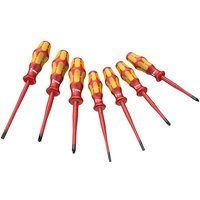 Wera 160ISS 7 Piece Kraftform Plus VDE Slimline Screwdriver Set