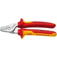 Knipex 95 16 160 SB 160mm StepCut VDE Insulated Cable Shears