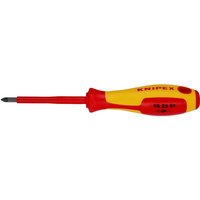Knipex 98 25 01 VDE Insulated Pozidriv® Screwdriver PZ1 x 80mm
