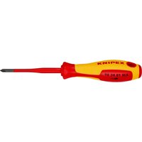 Knipex 98 24 01 SLS VDE Insulated Plus/Minus Screwdriver, PH/S1 x 80mm