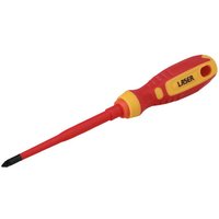 Laser 8450 VDE PzDrive Insulated Screwdriver Pz1 x 100mm