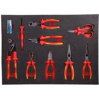 Laser 8485 VDE Insulated Pliers Set in Foam Inlay
