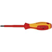 Knipex 98 24 02 VDE Insulated Screwdriver, PH2 x 100mm