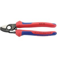 Knipex 165mm Copper or Aluminium Cable Shears with Sprung Heavy Duty Handles