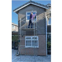 Toptower Toptower Galvanised Steel 4' x 4' DIY Work Tower