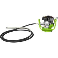 Zipper BR160Y 5.5 HP 6M Petrol Concrete Poker, Green