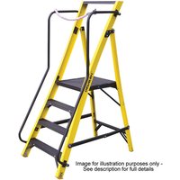 Werner Werner 8 Tread Megastep Large Platform GRP Steps