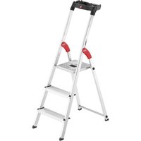 Hailo Hailo L60 Standardline Aluminium Step Ladders (3 Tread)