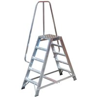 TB Davies 5 Tread DPD-Step Aluminium Trade Double-Sided Access Platform