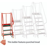 Barton Storage Barton Premier Commercial Steps Three Tread (Punched Steel Tread)